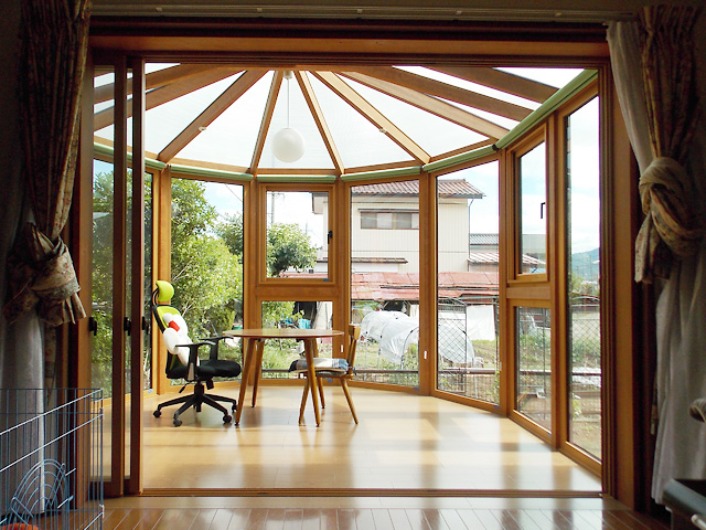 サンルーム施工例　TYPE-Ⅲ