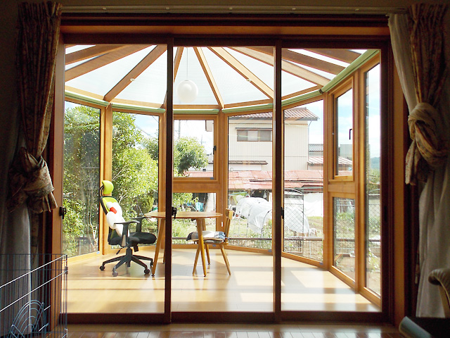 サンルーム施工例　TYPE-Ⅲ